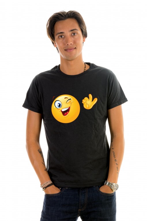 T-shirt Smiley Ok