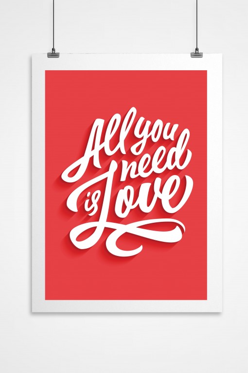 Poster All You Need is Love