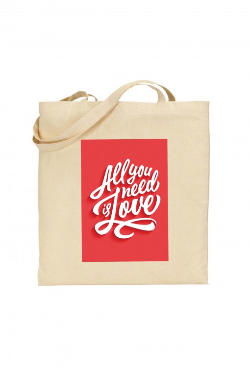 Tote bag All You Need is Love