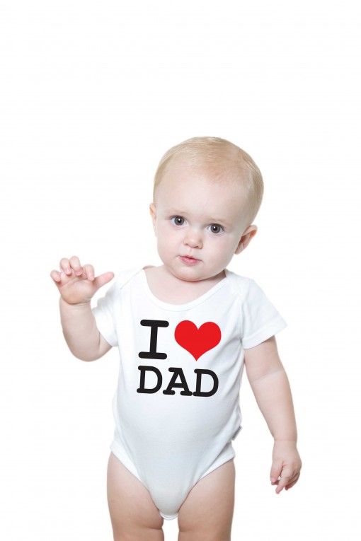 Baby romper I Love Dad