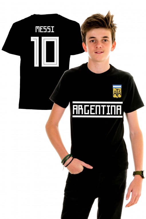 T-shirt World Cup 2018 kids - Argentina, Messi 10