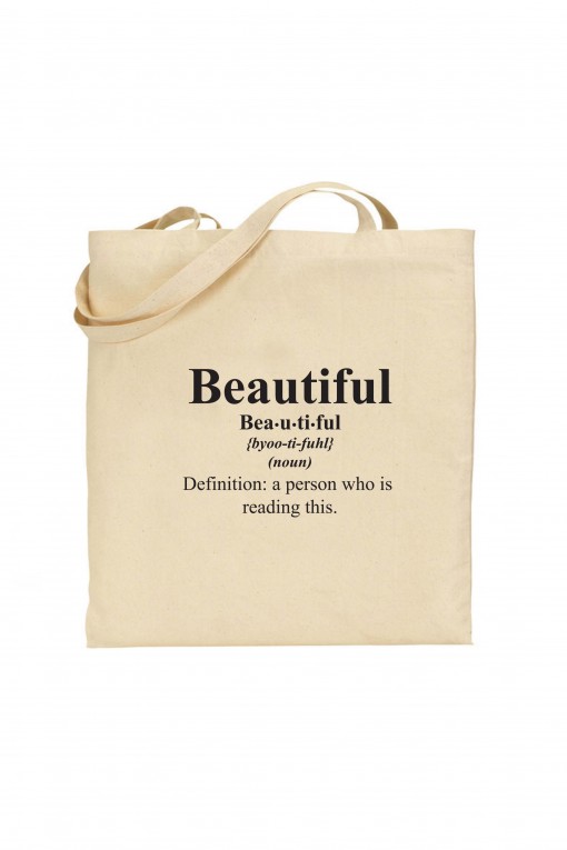 Tote bag Beautiful