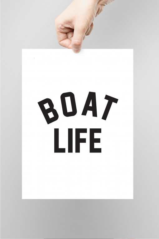 Poster Boat Life