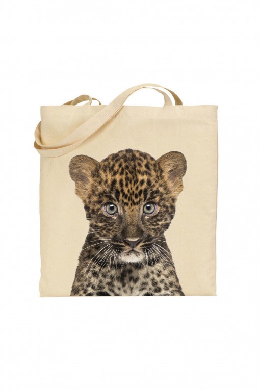 Tote bag Baby Cheetah