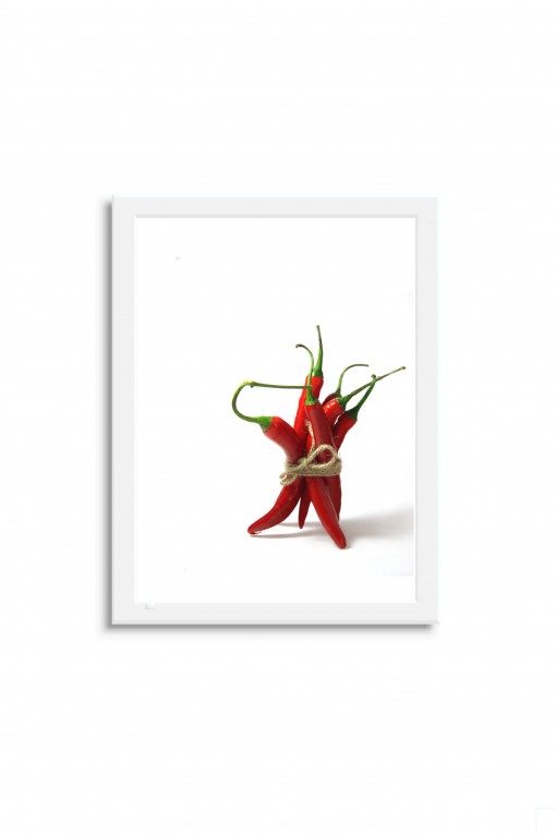 Poster with frame Chili