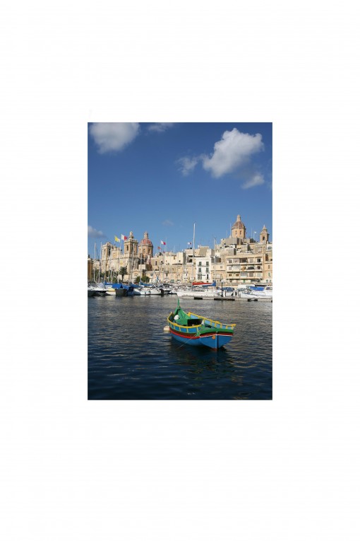 Poster Harbour of Valetta - Malta - By Emmanuel Catteau