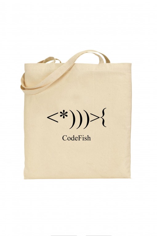Tote bag Code Fish