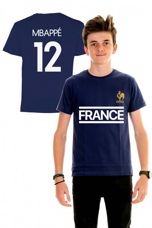 T-shirt World Cup 2018 - France, Mbappé 12