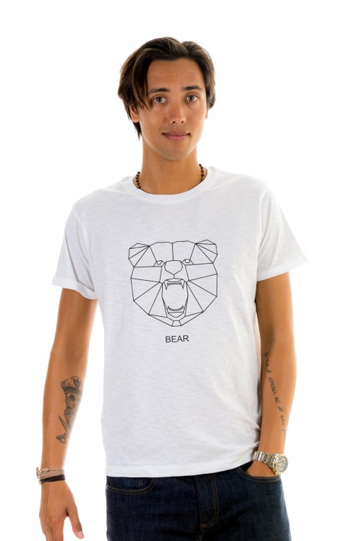 T-shirt Geometric Bear