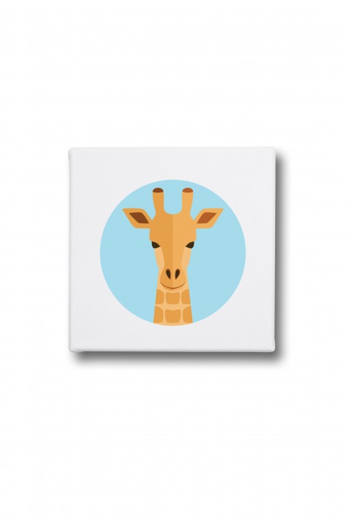 Canvas Giraffe