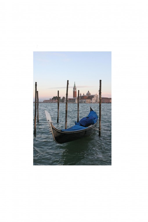 Poster Gondola Of Venice - Italy - By Emmanuel Catteau