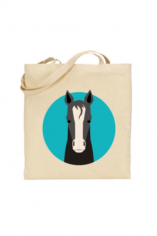 Tote bag Horse