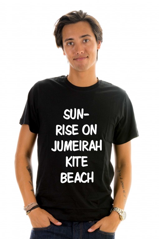 T-shirt Sunrise on Jumeirah kite beach
