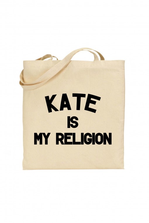 Tote bag Kate Is My Religion