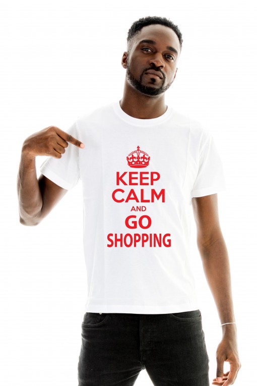 T-shirt Keep calm and go shopping