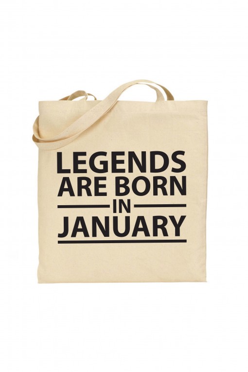 Tote bag Legends Are Born