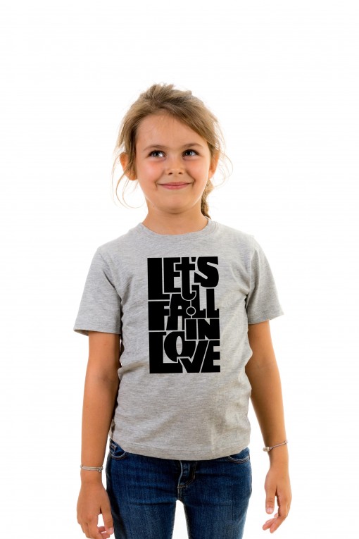 T-shirt kid Let's fall in love