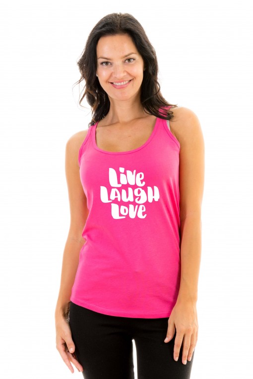 Tanktop Live Laugh Love