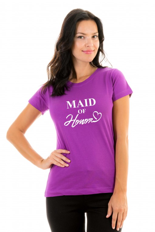T-shirt Maid of honor <3