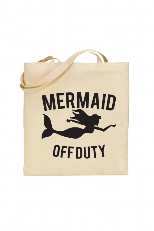 Tote bag Mermaid Off Duty