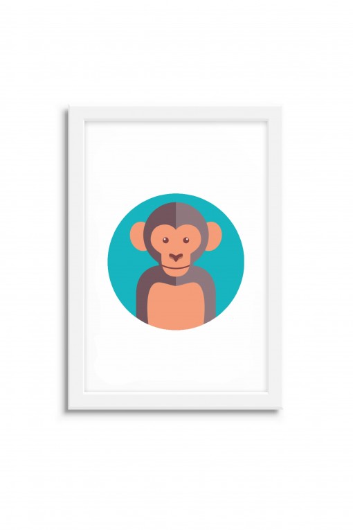 Poster with frame Monkey