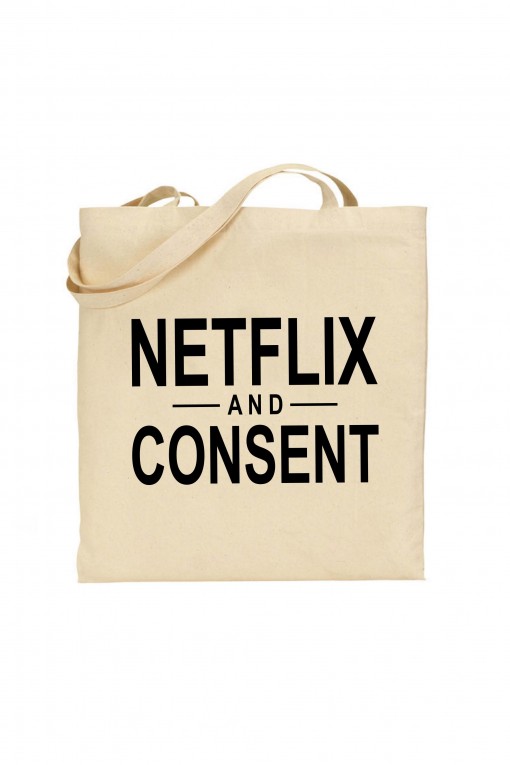Tote bag Netflix and Consent