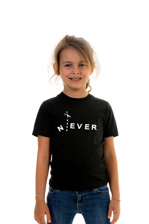 T-shirt kid Never