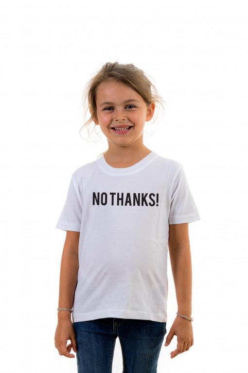T-shirt Kid NO THANKS !