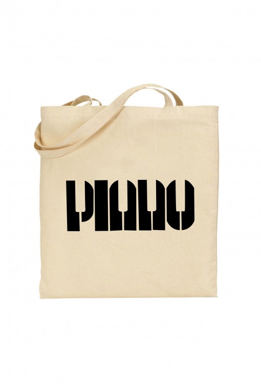 Tote bag Piano