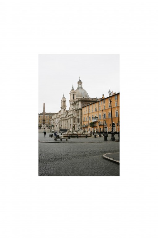 Poster Piazza Navone - Italy - By Emmanuel Catteau