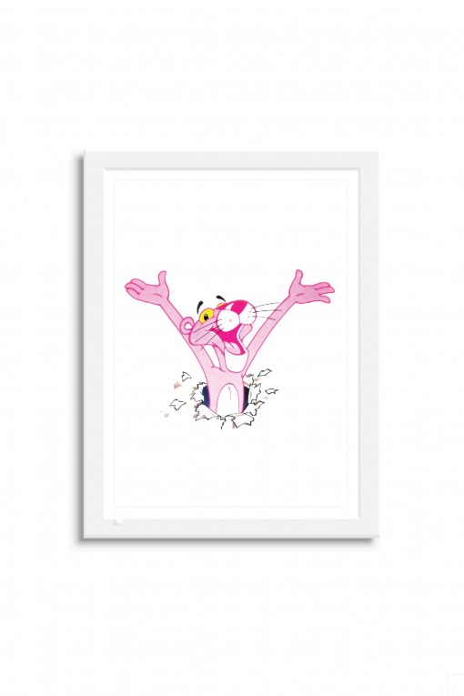 Poster with frame Pink Panther