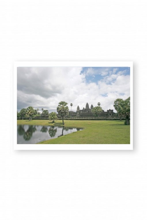 Poster Angkor Wat Landscape - Cambodia By Emmanuel Catteau