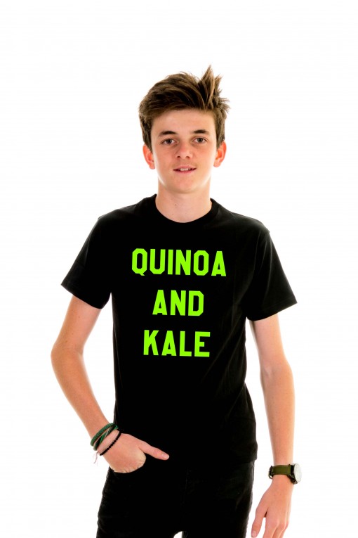T-shirt kid Quinoa and kale