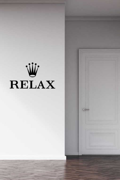 Vinyl wall sticker Relax