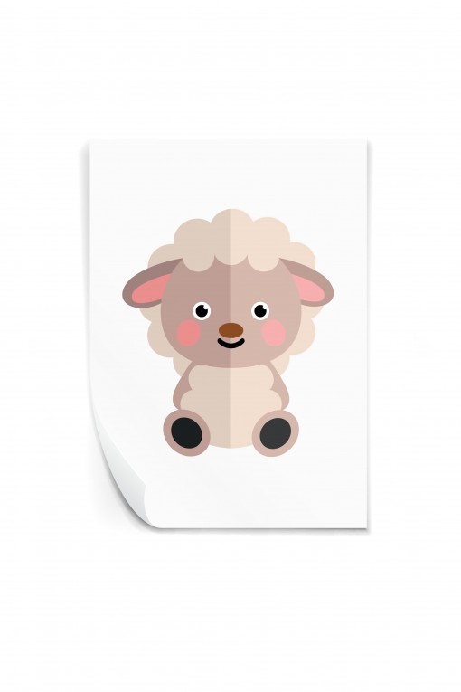 Reusable sticker Sheep