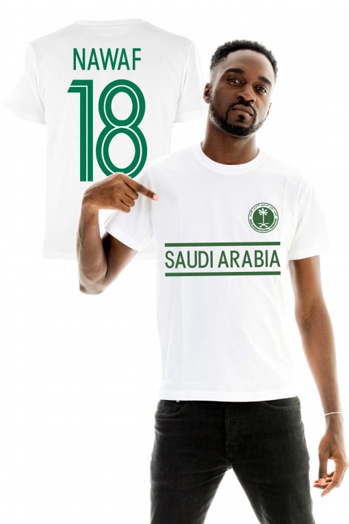 T-shirt World Cup 2018 - Saudi Arabia, Nawaf 18