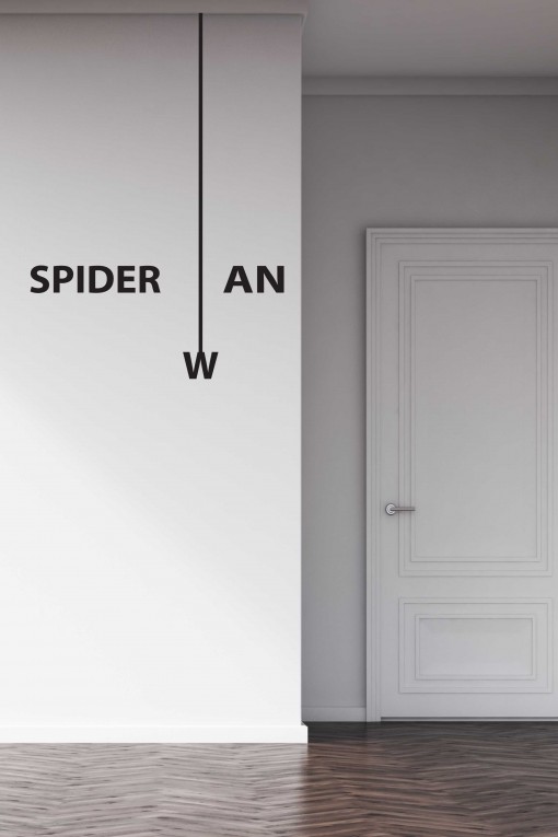 Vinyl wall sticker Spiderman