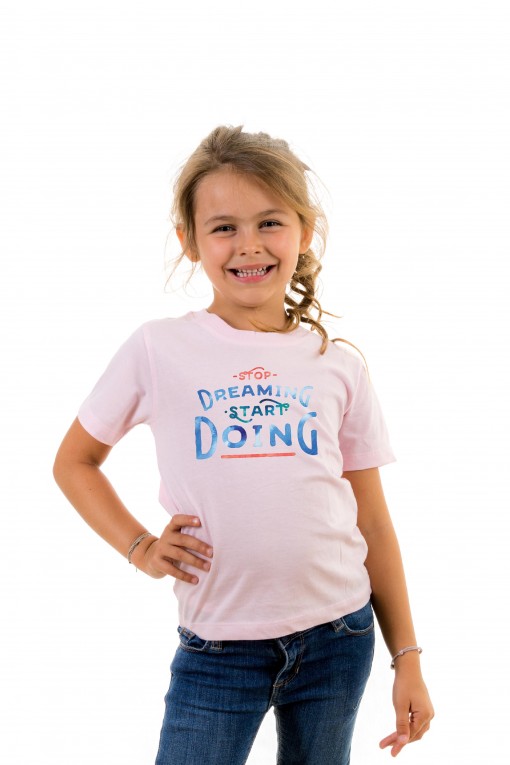 T-shirt Kid Stop Dreaming, Start Doing