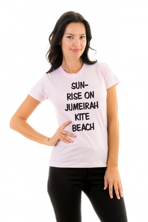 T-shirt Sunrise on Jumeirah kite Beach