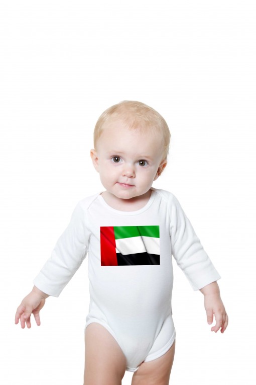 Baby romper UAE Flag