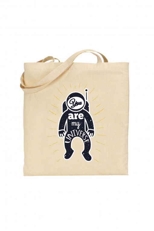 Tote bag You Are My Universe