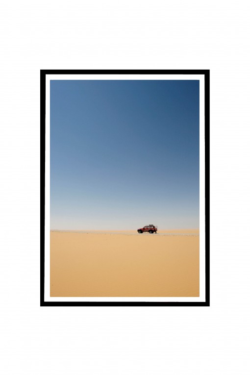Poster with frame White Desert - Egypt By Emmanuel Catteau
