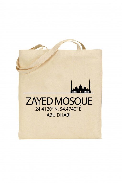 Tote bag Zayed Mosque - Abu Dhabi, UAE
