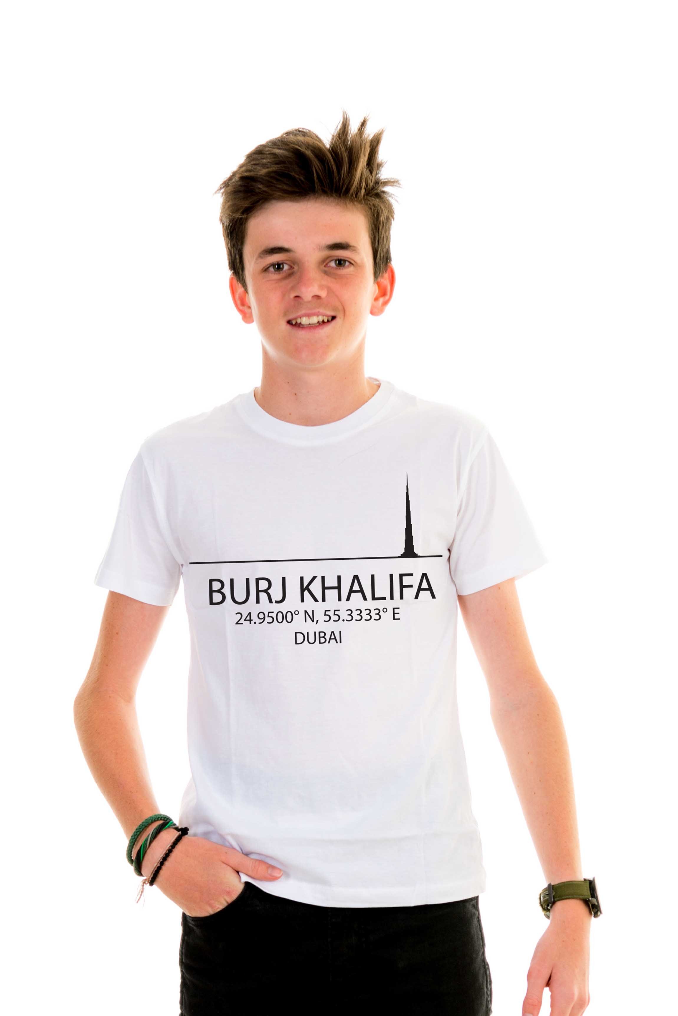 T-shirt kid Burj Khalifa - Dubai, - Around us - Popular themes - Designs