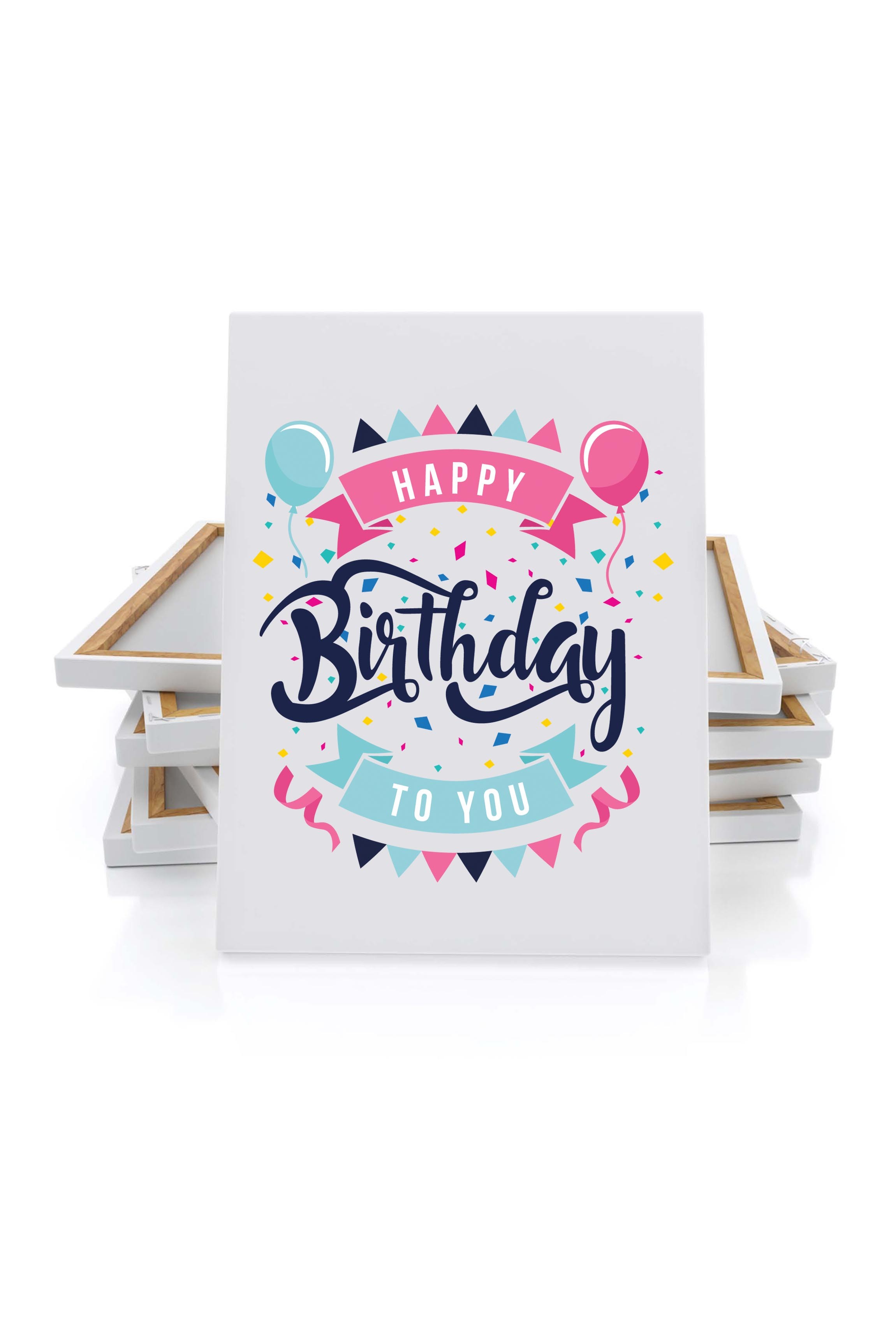 Canvas Happy Birthday To You Wall Art Prints Shop