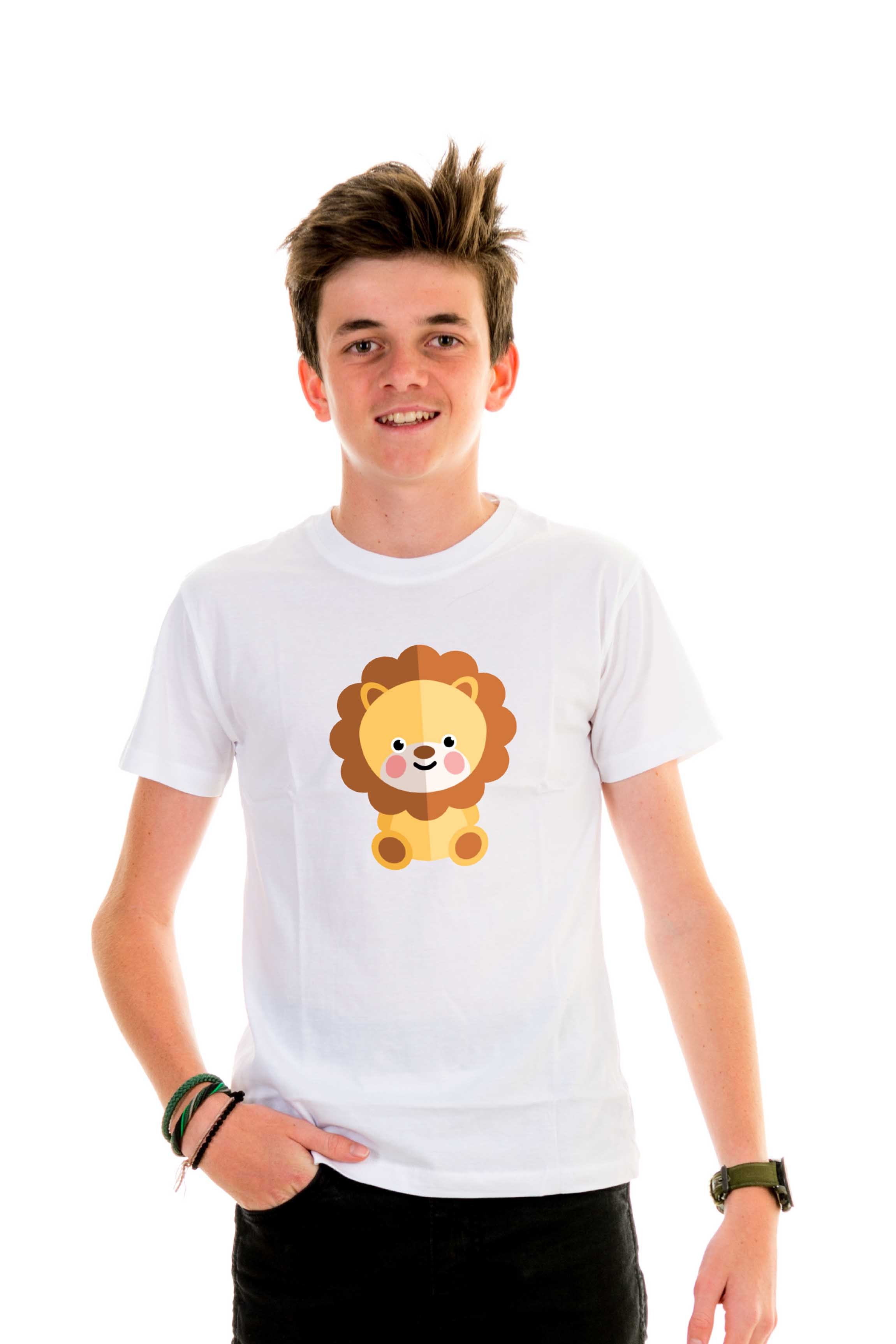 boys lion tshirt