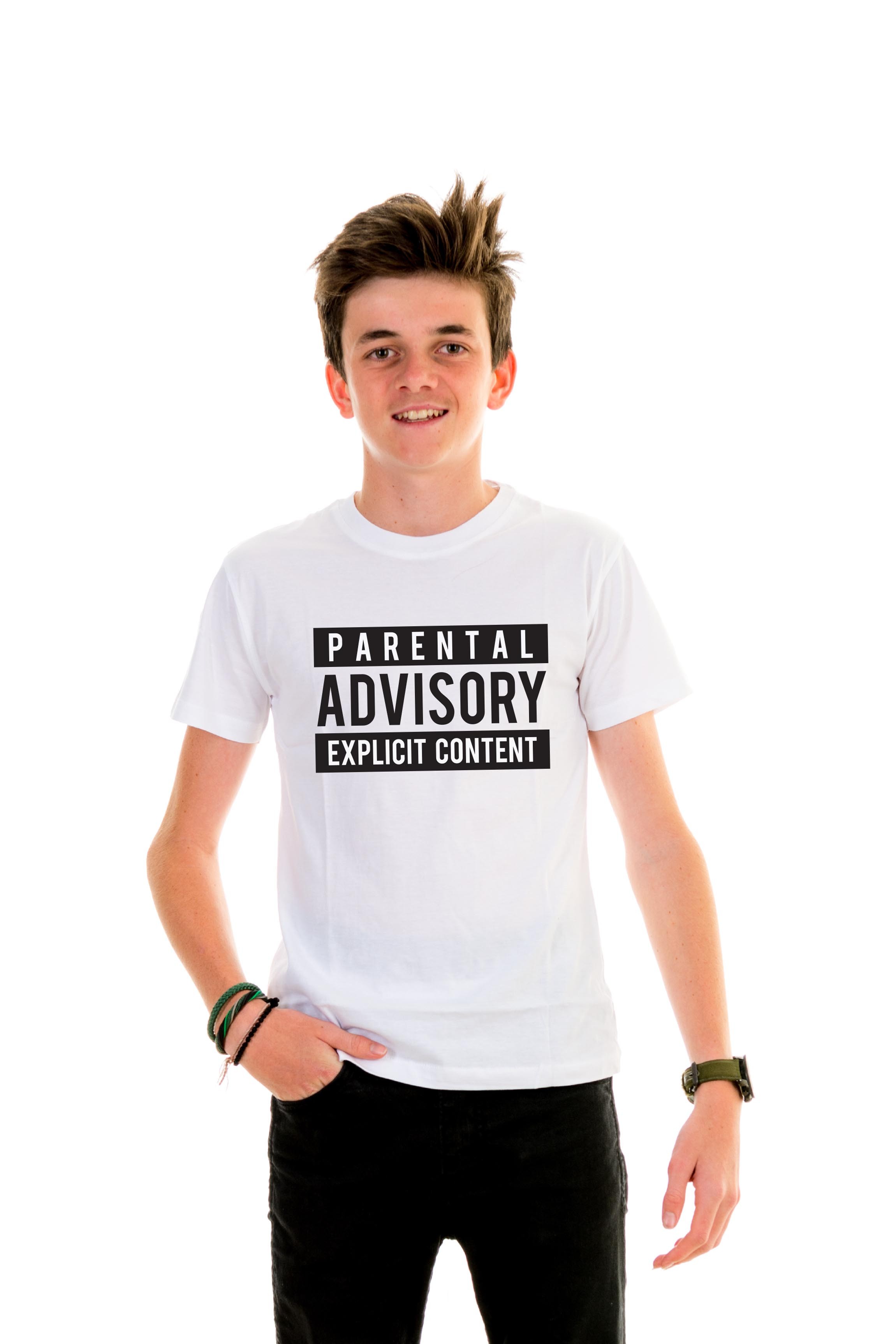Parental advisory new arrivals t shirt