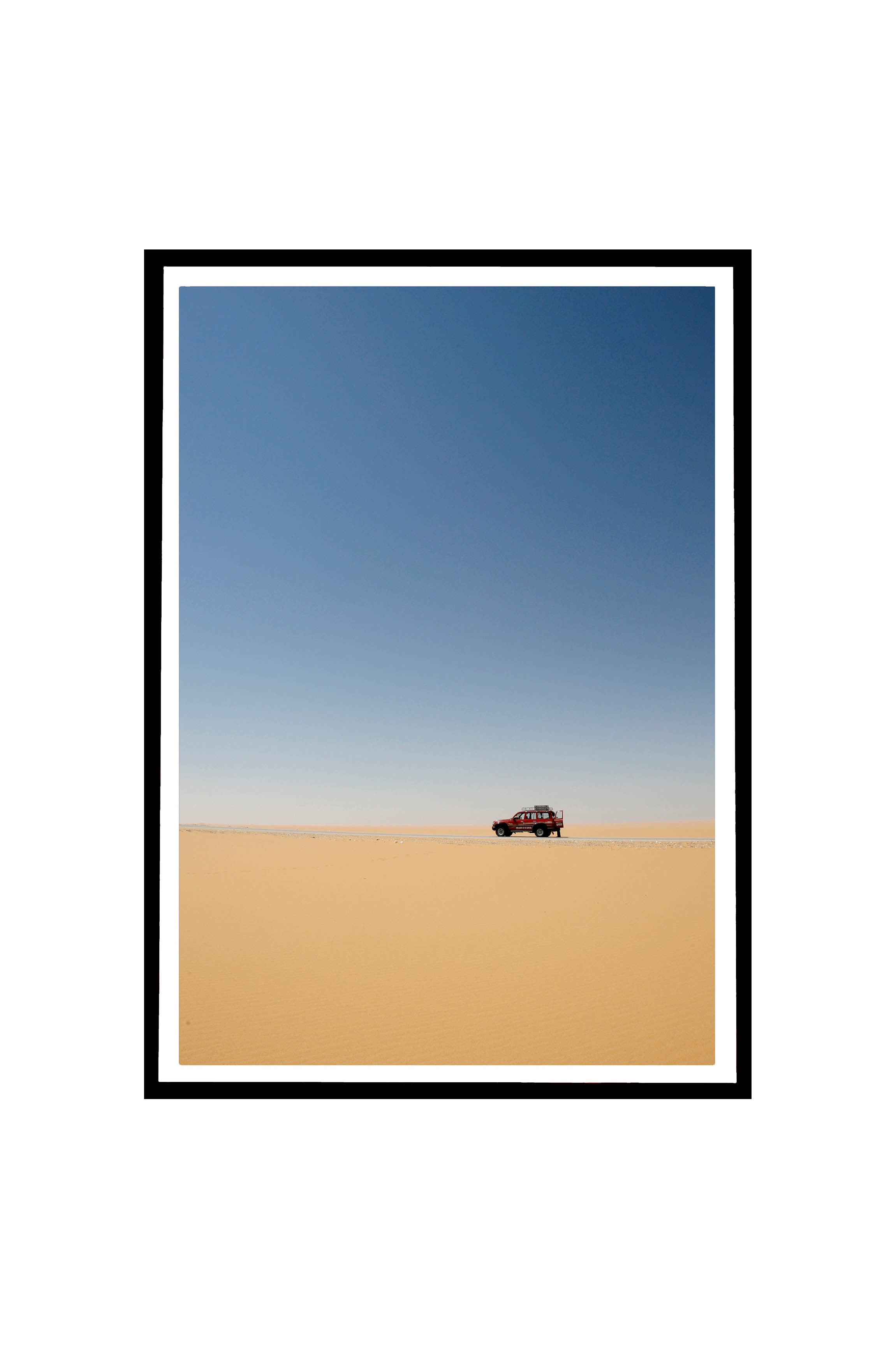 Poster with frame White Desert Egypt By Emmanuel Catteau