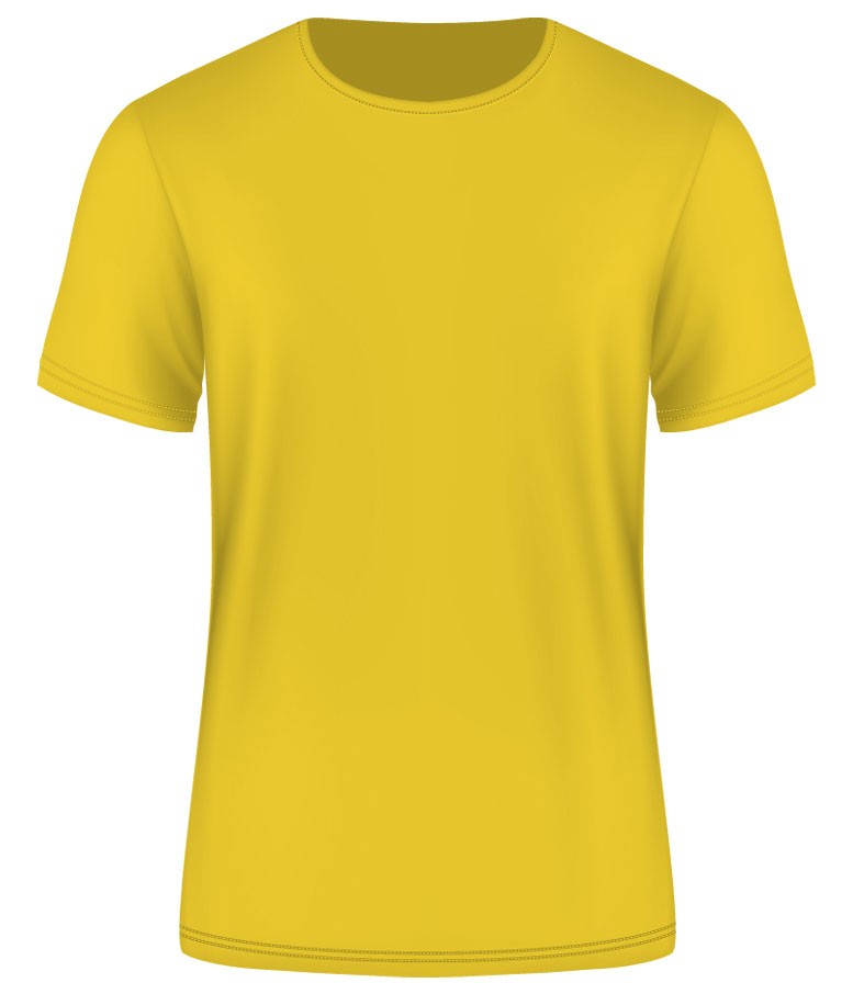 Tshirt Factory Premium for Custom Men YELLOW Starting 85 AED