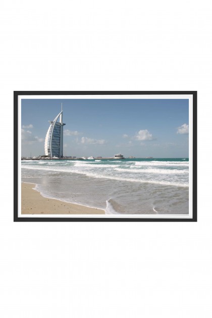 Poster with frame Beach By Emmanuel Catteau